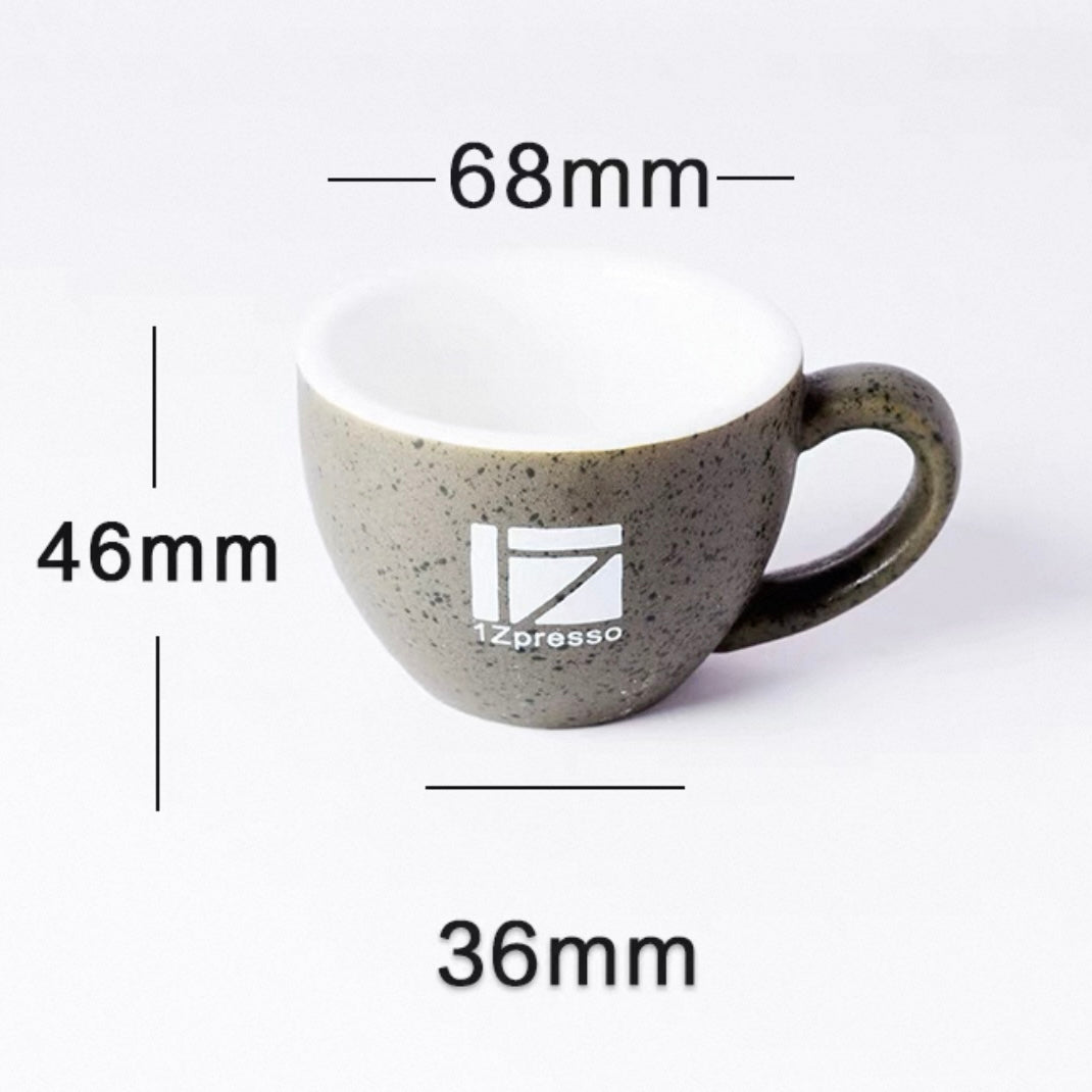 1Zpresso 復古陶瓷濃縮咖啡杯 | 手感溫潤，品味香醇