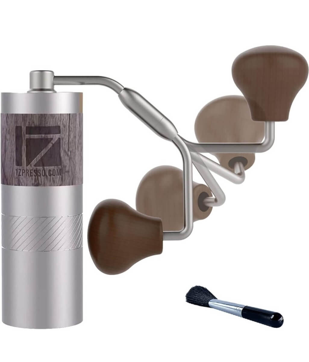 1Zpresso 最新Q2s 手搖咖啡磨豆機 全新系列 不鏽鋼七芯刀盤 Q2s Coffee Grinder Manual - Quality Life Coffee
